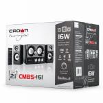 Акустическая система 2.1 CROWN CMS-161 (16W) 220V