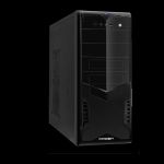 Корпус Miditower CROWN CMC-С500 black ATX (CM-PS400w smart)