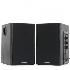 Акустическая система 2.0 CROWN CMS-505 Black, 220V ― USB Здесь!