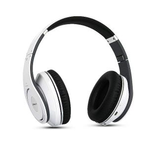 Crown Купить - Наушники CMBH-9288 Bluetooth, white, складные (Bluetooth: 2.1 + EDR, hands free, 32 Ом, 20 Гц-20.000 Гц, Li-Pol 300mAh, Jack 3.5мм stereo - 1.3м). Цена, обзор, характеристики, описание, фото, Доставка по Украине. Киев, Донецк, Львов, Днепро