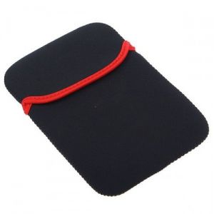 Чехол для планшета 10" @LUX™ 191  Black+Red (ДВУХсторонний) НЕОПРЕН, разм: 28*21см, SoftPack (подходит под модели Luxp@d 10") в фирменном магазине @Shop