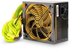 Crown Купить - Блок питания CROWN CM-PS500W   (20+4in, 140mm FAN, SATA*4, PATA(big Molex)*4, FDD*1, 4+4pin, 6pin PCI-E*1,  RTL). Цена, обзор, характеристики, описание, фото, Доставка по Украине. Донецк, Херсон, Симферополь, Севастополь, Харьков, Ивано-фра