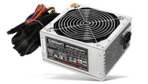 Crown Купить - Блок питания CROWN CM-PS700W   (20+4in, 140mm FAN, SATA*4, PATA(big Molex)*6, FDD*2, 4+4pin, 6pin PCI-E*1,  RTL). Цена, обзор, характеристики, описание, фото, Доставка по Украине. Донецк, Херсон, Симферополь, Севастополь, Харьков, Ивано-фра