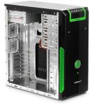 Корпус Miditower CROWN CMС-33 black/green ATX (CM-PS500W) Superior