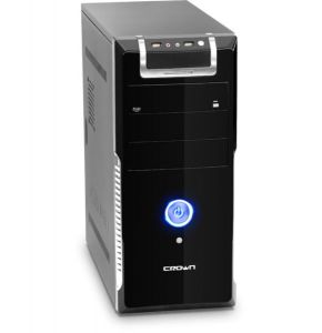 Crown Купить - Корпус Miditower CROWN CMС-33 black/blue ATX (CM-PS500W) Superior. Цена, обзор, характеристики, описание, фото, Доставка по Украине. Киев, Донецк, Львов, Днепропетровск, Ивано-франковск, Каменец-Подольский, Луганск, Харьков, Херсон, Николае