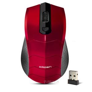 USB: Купить Беспроводная мышь CROWN CMM-934W Red. Доставка по Украине, Цена, обзор, характеристики, описание, фото. Киев, Львов, Луцк, Днепропетровск, Харьков, Николаев, Мелитополь, Запорожье, Хмельницкий, Мариуполь, Изюм, Каменец-Подольский, Ильичёвск