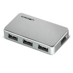 Концентратор (Хаб) CROWN CMH-B19 silver 4-х портовый компактный USB HAB 2.0. Metallic styles.CMH-B19