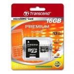 Карта MicroSDHC Transcend 8GB Class 10 + Переходник