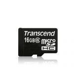 Карта MicroSDHC Transcend 16GB Class 10 + Переходник