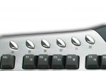 Клавиатура Focus FK-568 Silver+Black, PS/2, 2*scroll