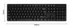 Игровая мультимедийная клавиатура с подсветкой UKGL-KR6300