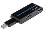 Концентратор (Хаб) OEM-USB30-HUB 3-05 4-х портовый компактный USB HUB 3.0. для высокоскоростного копирования файлов.