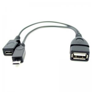 Переходник OTG 2в1 microUSB HUB (USB + micro USB) - Купить в интернет-магазине USB Здесь! с доставкой в Киев, Одесса, Кривой Рог, Днепропетровск, Харьков, Херсон, Львов и т.д.