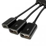 OTG microUSB HUB (2 USB + 1 micro)