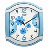Часы Rikon 5051 MS Blue Flower Настенные 