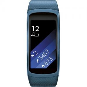 Купить Фитнес-браслет Samsung Gear Fit2 Blue SM-R3600ZBASEK в магазине в Киеве. Доставка по Украине: Днепр, Запорожье, Харьков, Львов, Херсон, Черкассы, Луганская обл., Николаев, Кривой Рог, Хмельницкий.