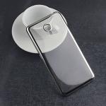 Силиконовый чехол Premium Meizu M3 Note прозрачный с чёрной рамкой