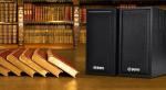 Колонки UPS-207 Wood Black 