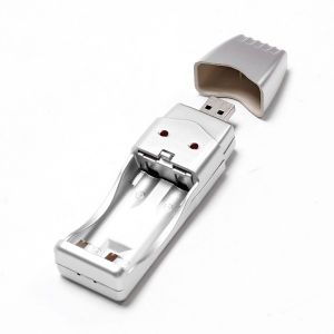 USB: Здесь купить USB @LUX™ зарядное устройство для  2*AA, silver, OEM. Доставка по Украине. Киев, Донецк, Львов, Днепропетровск, Ивано-франковск, Каменец-Подольский, Луганск, Харьков, Херсон, Николаев, Одесса, Запорожье.