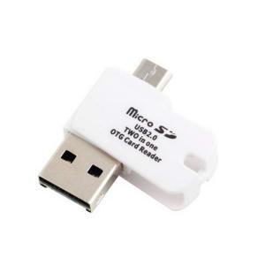 USB - Карт-ридер переходник T-Flash /Micro SD - MicroUSB, USB 2.0 в фирменном магазине @Lux