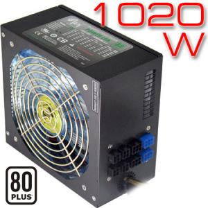 БП ATX2.3 1020W @LUX™ "PowerLux WL-1020APFC-14+80PLUS" ActivPFC, 80Plus (effect>80), 14smFAN  Купить в Киеве, Доставка по Украине,Харьков, Днепропетровск, Львов, Кривой Рог, Херсон, Одесса,Николаев. Доставка на дом.