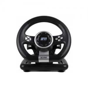 USB: Купить Игровой руль Acme Racing wheel STi +педали. Доставка по Украине. Киев, Одесса, Днепропетровск, Львов, Николаев, Бердянск, Донецкая, Луганская, Херсон, Харьков,