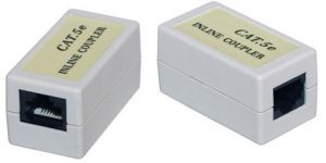 Coupler @LUX™ UTP RJ-45 Cat 5, 8P8C, з'єднувальна розетка для кабелю UTP RJ-45, OEM