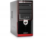 Корпус Miditower CROWN CMC-G9 black/red ATX (CM-PS500W) Superior