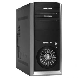 Crown Купить - Корпус Fulltower CROWN CMC-D22 black/silver матовая ATX (CM-PS500W) Superior. Цена, обзор, характеристики, описание, фото, Доставка по Украине. Киев, Донецк, Львов, Днепропетровск, Ивано-франковск, Каменец-Подольский, Луганск, Харьков, Херс