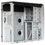 Корпус Fulltower CROWN CMC-D22 black/silver матовая ATX (CM-PS500W) Superior