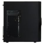 Корпус Miditower CROWN CMC-SM600 black/silver ATX (CM-PS400w smart)