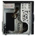 Корпус Miditower CROWN CMC-SM600 black/silver ATX (CM-PS400w smart)