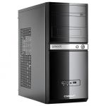 Корпус Miditower CROWN CMC-SM601 black/silver ATX (CM-PS450w smart)