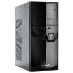 Корпус Miditower CROWN CMC-SM602 black/silver ATX (CM-PS400w smart)