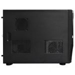 Корпус Slim CROWN CM-MC-02 black/silver ATX (CM-PS350)