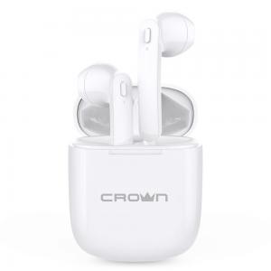 USB: Здесь купить BLUETOOTH навушники CROWN CMTWS-5002  White. Доставка по Украине. Киев, Харьков, Днепр, Луцк, Херсон, Николаев, Одесса, Запорожье, Львов, Чернигов, Черкассы, Кривой Рог.