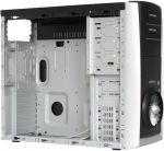 Корпус Fulltower CROWN CMC-D22 black/silver матовая ATX (CM-PS500W) Superior