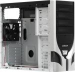 Корпус Fulltower CROWN CMC-D23 black/silver/shiny front panel ATX (CM-PS500W) Superior