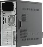 Корпус Fulltower CROWN CMC-D23 black/silver/shiny front panel ATX (CM-PS500W) Superior