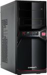 Корпус Miditower CROWN CMC-SM600 black/red ATX (CM-PS500w smart)