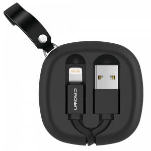 USB: Здесь купить Кабель CROWN CMCU-013L Black. Доставка по Украине. Киев, Мариуполь, Львов, Днепр, Ивано-франковск, Каменец-Подольский, Харьков, Херсон, Николаев, Одесса, Запорожье.