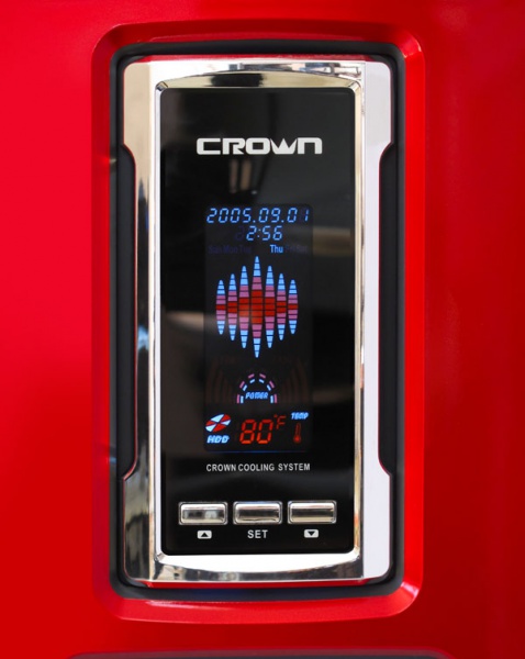 Crown Купить - Корпус Fulltower CROWN CMC-D28 LCD display ATX (CM-PS500W) Superior. Цена, обзор, характеристики, описание, фото, Доставка по Украине. Киев, Донецк, Львов, Днепропетровск, Ивано-франковск, Каменец-Подольский, Луганск, Харьков, Херсон