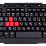 Клавиатура SVEN 9700 CHALLENGE BLACK, USB