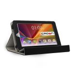 Планшет CROWN CM-B701 7 дюймов, 1024Mb DDR3, Allvinner A31S Quad-Core, Cortex-A7, 1.2Ghz, 8GB, IPS, 1024*600, две камеры: 0,3МПк/, WIFI 802.1  Micro USB, HDMI, 2500mAh, 9мм(кож.чехол,защит.пленка,OTG каб) черный