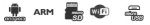 Планшет Verico UNI PAD CM-UDP03B-D Black (CM-UDP03B), 7"