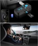 Bluetooth трансмиттер AUX BTM-106, microSD, USB для авто