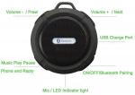 Мини-Колонка Водонепроницаемая Bluetooth UBS-С6 для Android/ iPhone/ iPad/ iPod.
