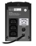 Источник бесперебойного питания CROWN CMU-800VA    (800VA/720W, AVR 145-280V, 1*12V/9AH)