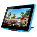 Планшет CROWN CM-B707 7 дюймов, 512Mb DDR3, Allvinner A23 Dual-Core, 1.2Ghz*2, 4GB, 800*480, две камеры: 0,3МПк, WIFI 802.11, Micro USB, 2400mAh, (кож.чехол,защит.пленка,OTG каб)