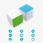 Портативная колонка UBS-CUBE-02, Bluetooth, TF, 3,5mm для телефона, ноутбука или планшета